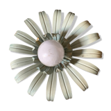 Metal flower ceiling lamp