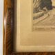 Old engraving, Biarritz, the Devil's Bridge 20th century