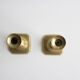 Pair of brass candlesticks