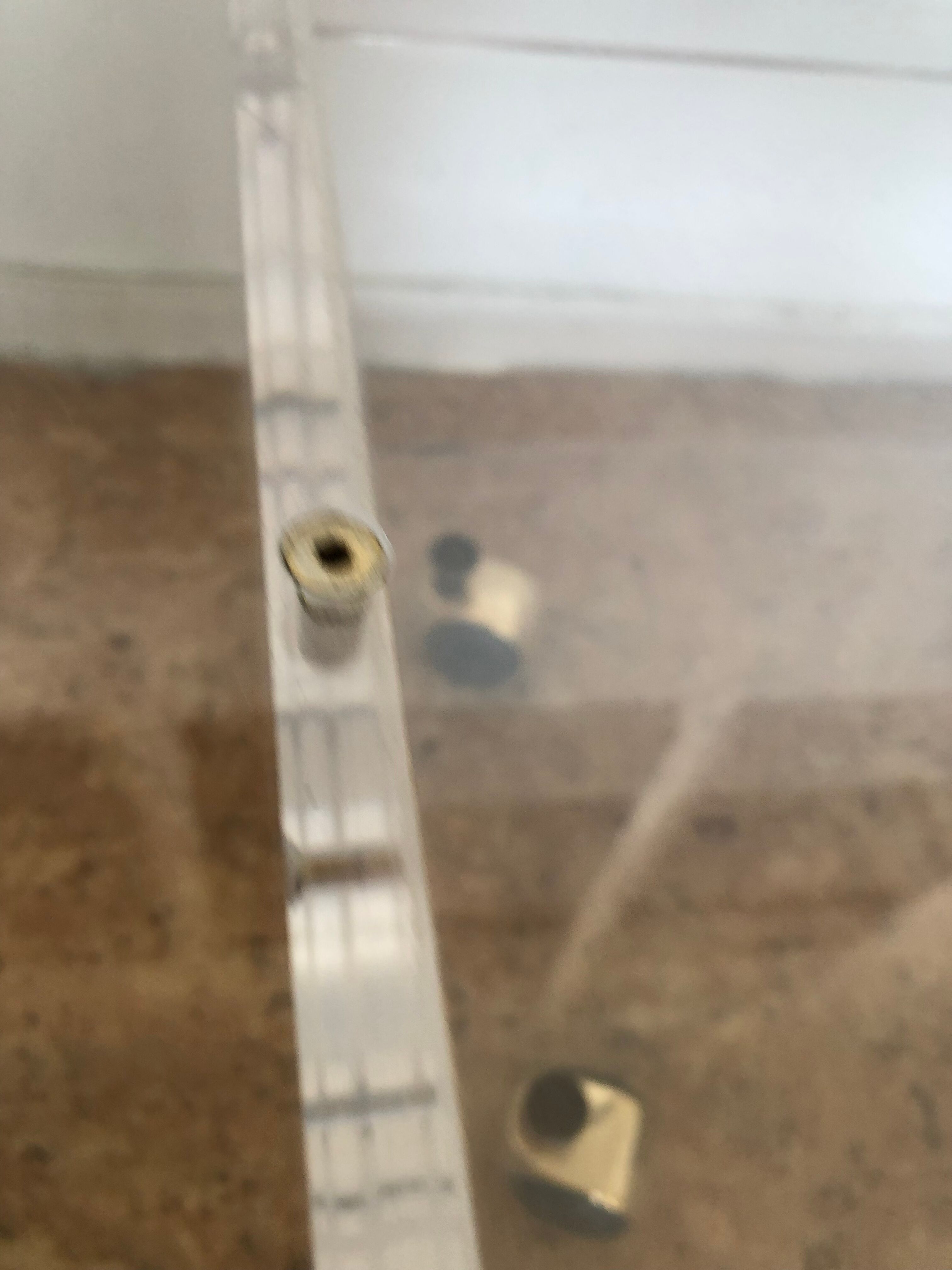 Plexiglas coffee table, Marais International