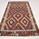 Mid Century Modern Turkish Kilim Rug, 157x265 Cm