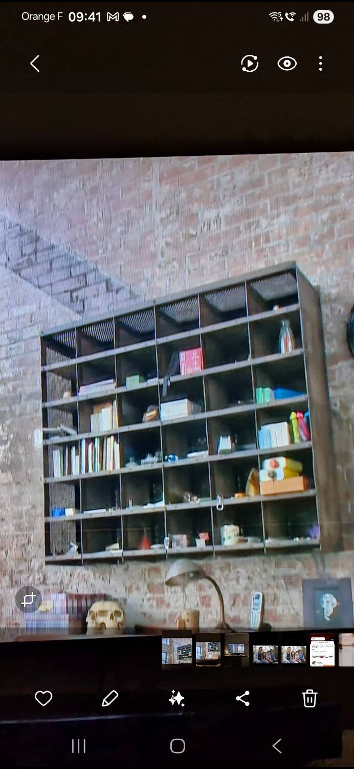 Office, Postal Sorting Desk, Industrial Trade Furniture from the 70s