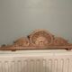 Old solid wood pediment