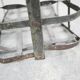 Vintage metal bottle rack
