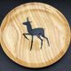 Ceramic plate imitation wood - Grandjean Jourdan - Vallauris