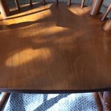 Vintage turned wood rocking chair