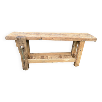 wooden workbench