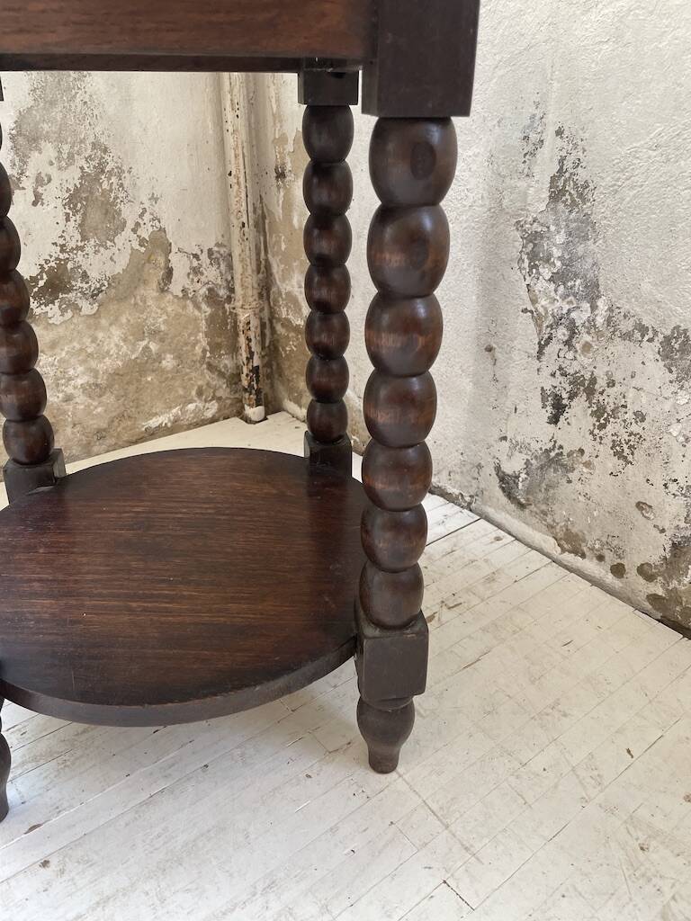 Table d’appoint brutaliste style Dudouyt