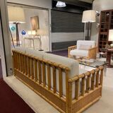 Italian bamboo sofa 1970s