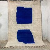 Traditional handmade pure wool rug, size 100 x 200 cm