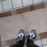 Tapis vintage tibétain Khaden fait main en laine – 64 x 124 cm  Années 1970