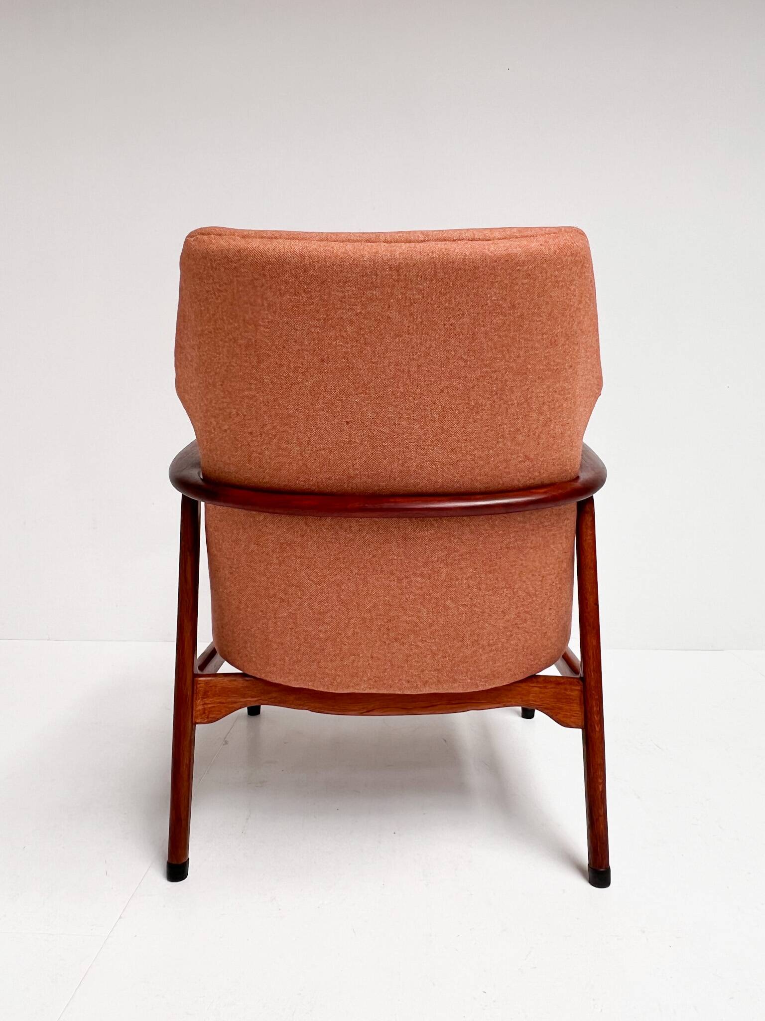 Re upholstered Edith armchair by Bovenkamp, 1960’s
