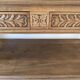 Console en chêne massif style Henri II