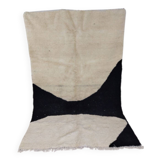 Pièce tissé en laine naturel fait main taille 250cmx150cm