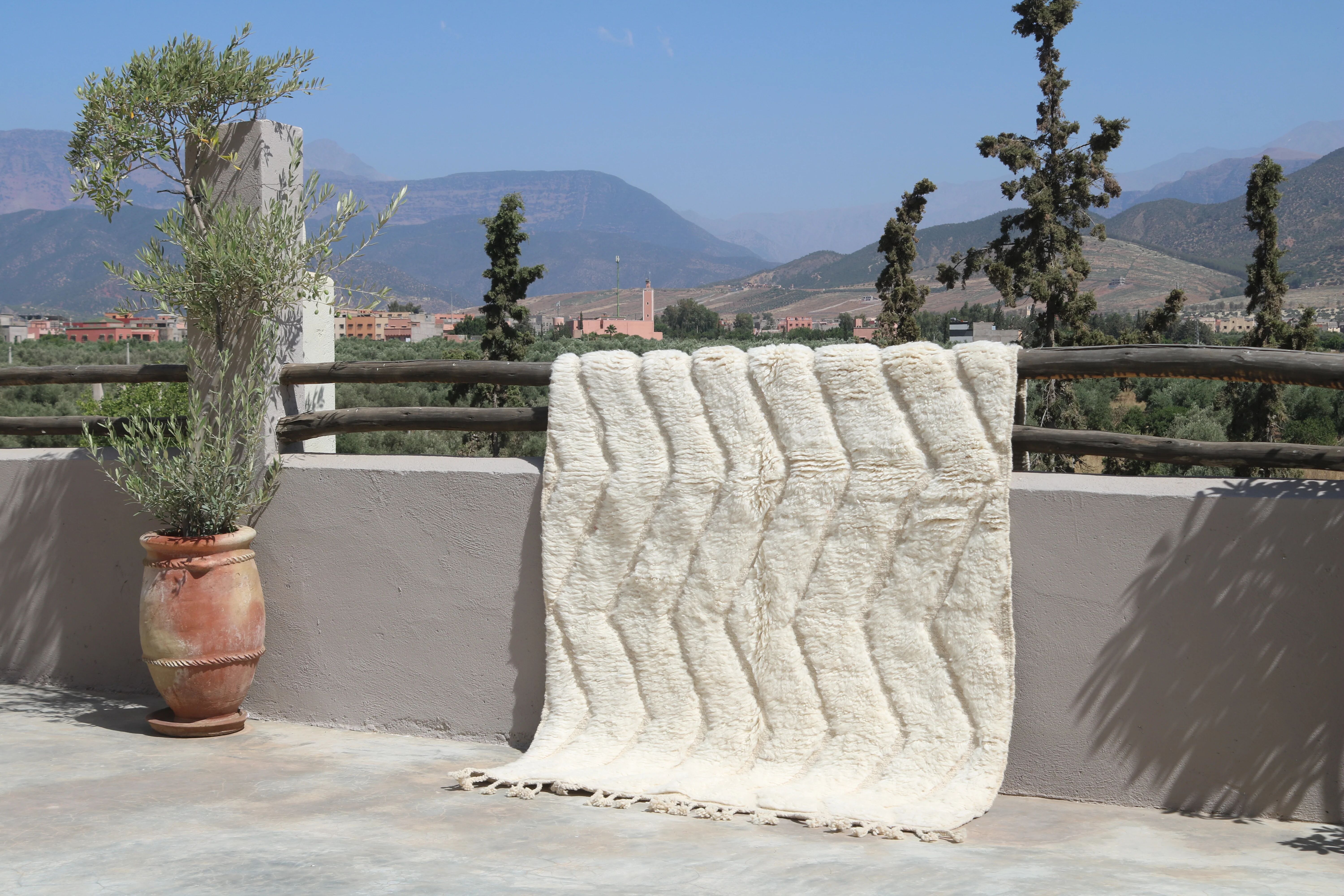 Tapis Beni Ouarain, 260 x 150 cm - AZ834