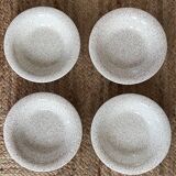 4 petits saladiers mouchetés 1960
