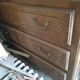 Oak chest of drawers