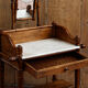 Miniature toilet cabinet for children