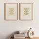 Painting duo - june and trio - signed Eawy