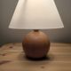Solid wood ball lamp 1960