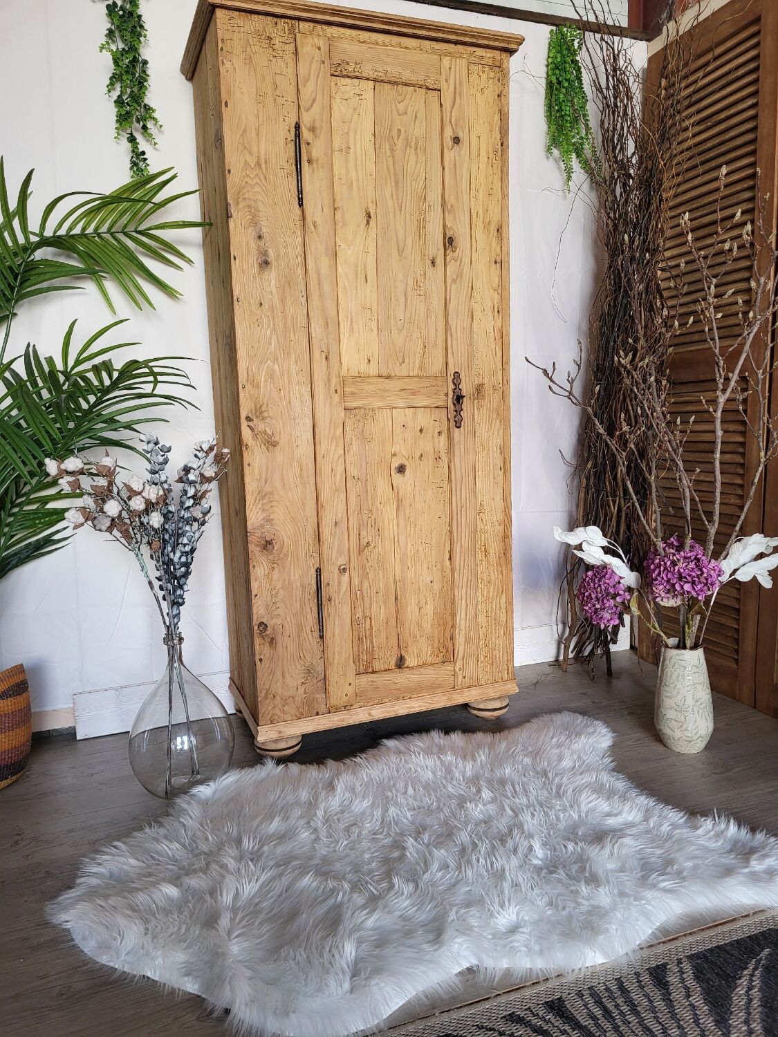 Bonnetière bois massif