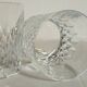 Quatre verres gobelets à whisky en cristal d'Arques vintages