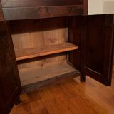 Antique drop-leaf secretary