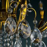 Vintage crystal chandelier, Italy, 1950s
