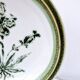8 vintage hollow plates earthenware Gien model Herbiers table arts France