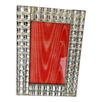 Cadre vintage en verre miroir