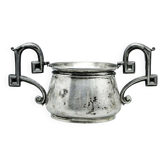 Biedermeier silver sugar bowl, Austria, 19th century
