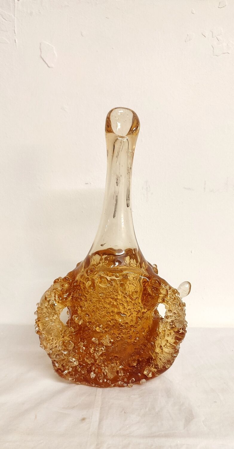 Murano glass vase. Italy, 1970s.