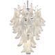 Murano glass cascade chandelier