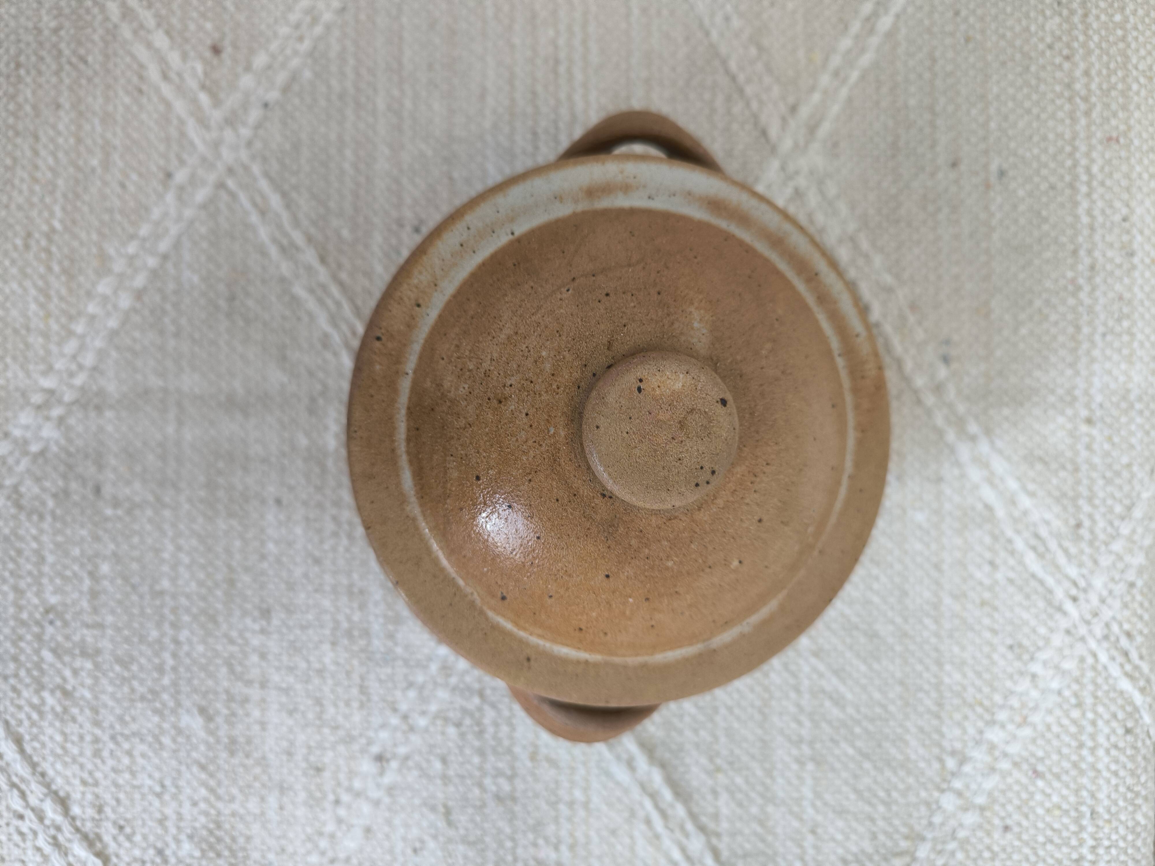 Stoneware pot (old retro vintage)