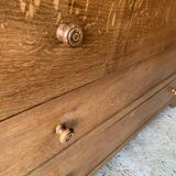 Chest of drawers, solid wood chest of drawers, 1950s