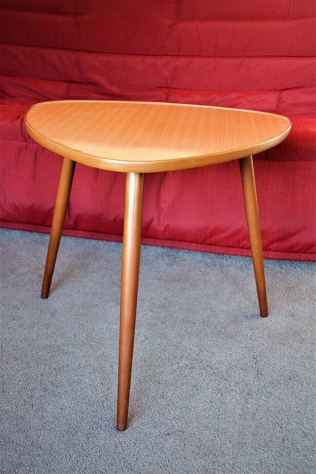 Formica table tripod compass vintage 1960 s