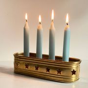 Vintage Brass Candlestick for 4 Candles