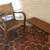 Vintage side coffee table in formica