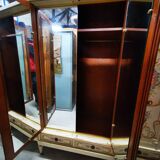 Romantic Louis XV style four-door wardrobe