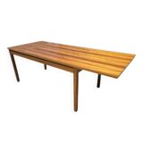 Table scandinave extensible en teck des années 60