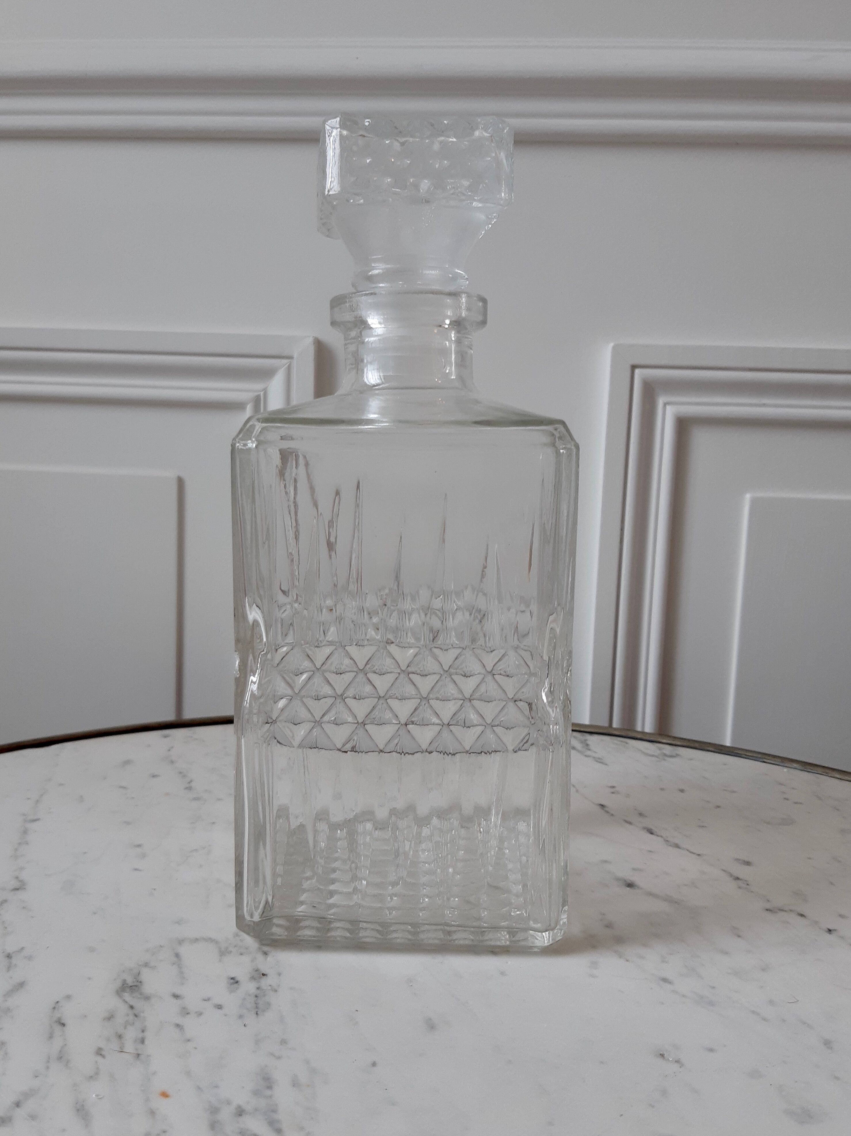 70s whisky carafe