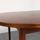Oval extendable teak table by Nils Jonsson for Troeds 50s/60s