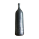 Vase noir en grès d'Eric Astoul, la borne