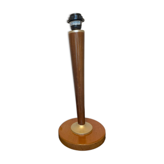 Old art deco wooden lamp stand