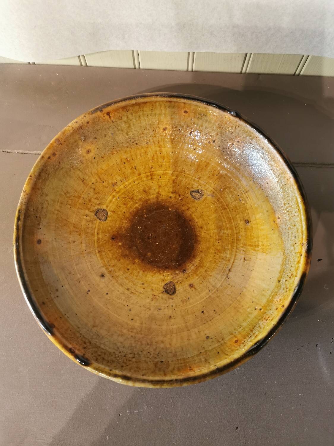 Ceramic salad bowl from Tamegroute