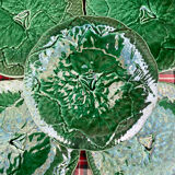 Assiettes à dessert Barbotine Gien