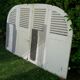 Curved shutters oak and fir H156xL245