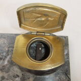 Ink art deco marble statue animal sculpture eagle necessary office