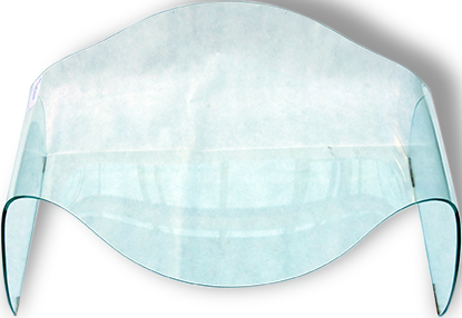 Small glass Ondine of Danielle forty table