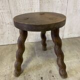 Vintage tripod stool